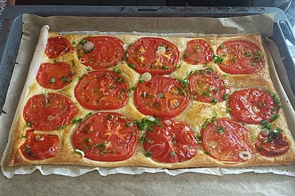 Blätterteig - Tomaten - Quadrate 131