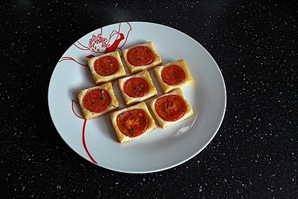 Blätterteig - Tomaten - Quadrate 63