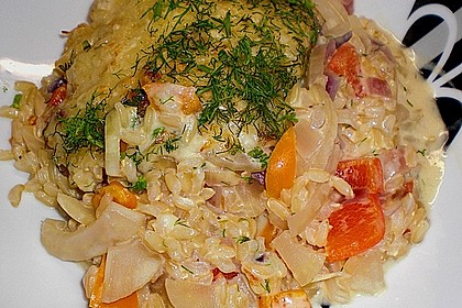 Gem&uuml;sepfanne mit Reis 1