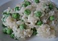 Risotto mit Erbsen