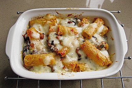 Vegetarischer Pasta - Gratin