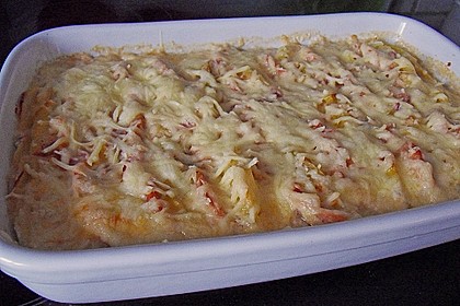 Sahniges Kartoffel - Fleischwurst - Gratin 16