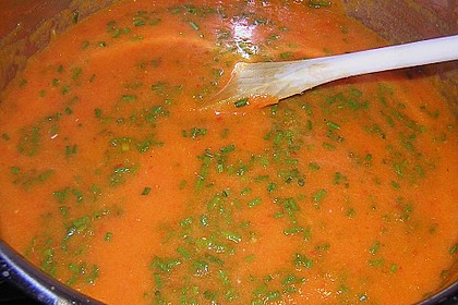 Nudeln mit Paprikasauce 3
