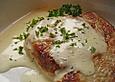 Putenschnitzel in Knoblauchsauce