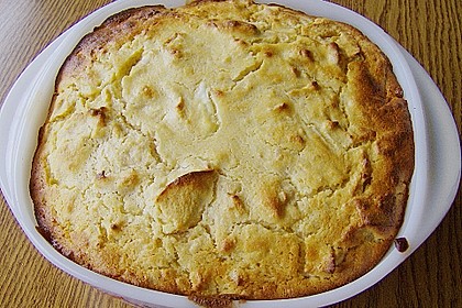 Quarkauflauf mit &Auml;pfel