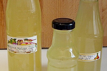 Zitronen - Sirup mit Pfefferminze und Zitronenmelisse 8