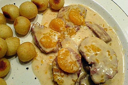 Orangensauce zu Filet (oder Gefl&uuml;gel)