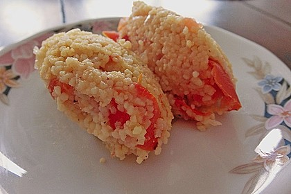 Forelle mit Tomaten - Couscous 1