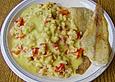 Seelachsfilet mit Curry - Bananen So&szlig;e