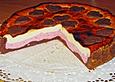 Pfirsich - Melba - Kuchen