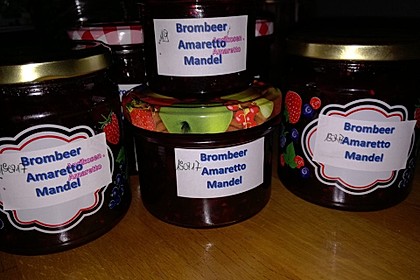 Brombeer - Mandel - Amaretto - Marmelade 13