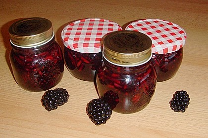 Brombeer - Mandel - Amaretto - Marmelade 3