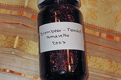 Brombeer - Mandel - Amaretto - Marmelade 18