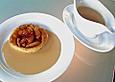 Warme Apfel - T&ouml;rtchen mit Calvados - Sauce