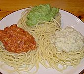 Cappellini mit drei Pestos (Bild)
