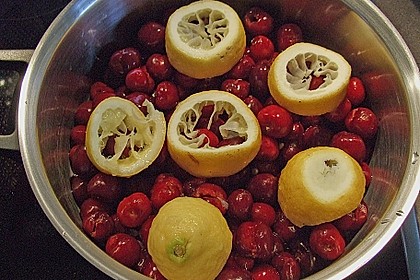Kirschmarmelade mit Amaretto 7
