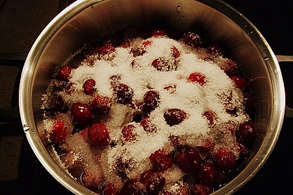 Kirschmarmelade mit Amaretto 8