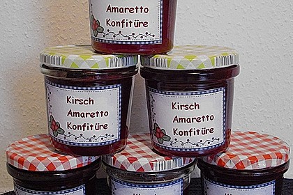 Kirschmarmelade mit Amaretto 10