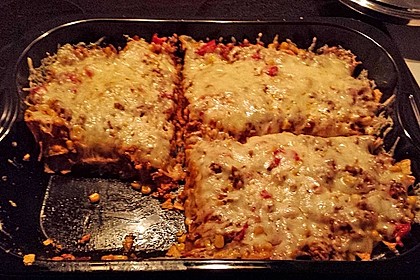 Feuermohns feurige überbackene Nachos 42