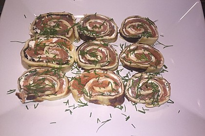 Lachsröllchen 6