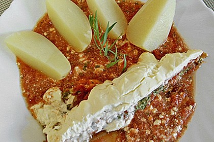 Dieters gef&uuml;llte Fischfilets