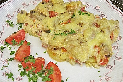 Champignon - Lauch - Auflauf 4