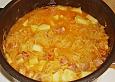 Sauerkrauteintopf mit Kasseler