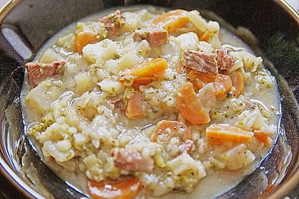 B&uuml;ndner Gerstensuppe