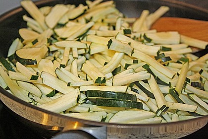 Zucchini - Nudeln 4