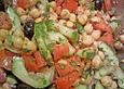 Kichererbsen - Oliven - Salat