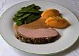 Kalbstafelspitz mit Kr&auml;uterkruste