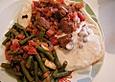 Fladenbrot nach syrischer Art mit Lamm