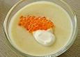 Limetten - Vichyssoise mit Lachskaviar