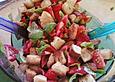 Italienischer Tomaten - Brot - Salat