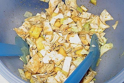 Wei&szlig;kohl - Mango - Salat