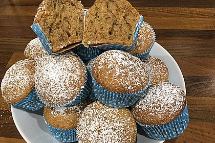 Zucchini Muffins mit saurer Sahne 4