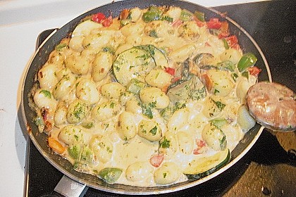 Gnocchi - Gem&uuml;se - Pfanne 5
