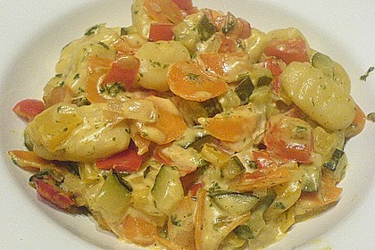 Gnocchi - Gem&uuml;se - Pfanne