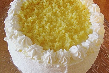 Wickeltorte mit Zitronencreme