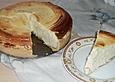 Vanilliger K&auml;sekuchen