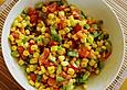 Bunter Mais - Paprika - Salat