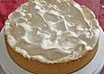 Birnenkuchen mit Baiser