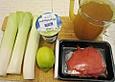 Lauchcremesuppe mit R&auml;ucherlachs