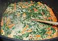 Scharfe Spinat - Tagliatelle