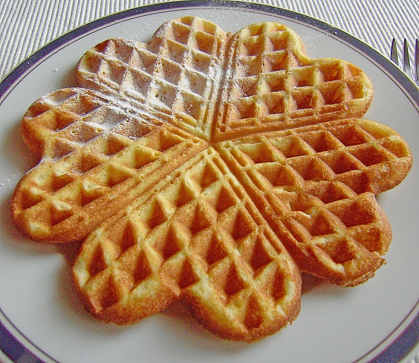 knusprige Waffeln