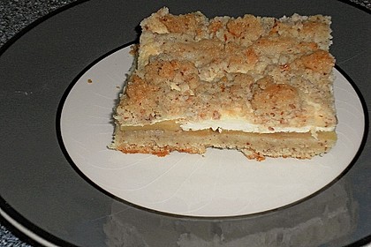 Apfel - Nuss - Streusel mit Quarkcreme 8