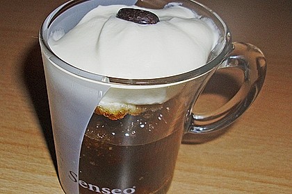 Frozen Coffee mit Cointreau - Sahne