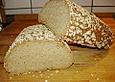 Haferbrot mit Dinkel und Roggen