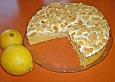 Zitronengrie&szlig;kuchen mit saurer Sahne