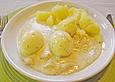 Eier mit Senfso&szlig;e &agrave; la carte